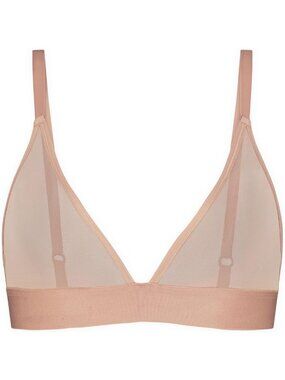 Women's Buff Sieve Triangle Bra Comfortable Wireless Bras Perfect Low